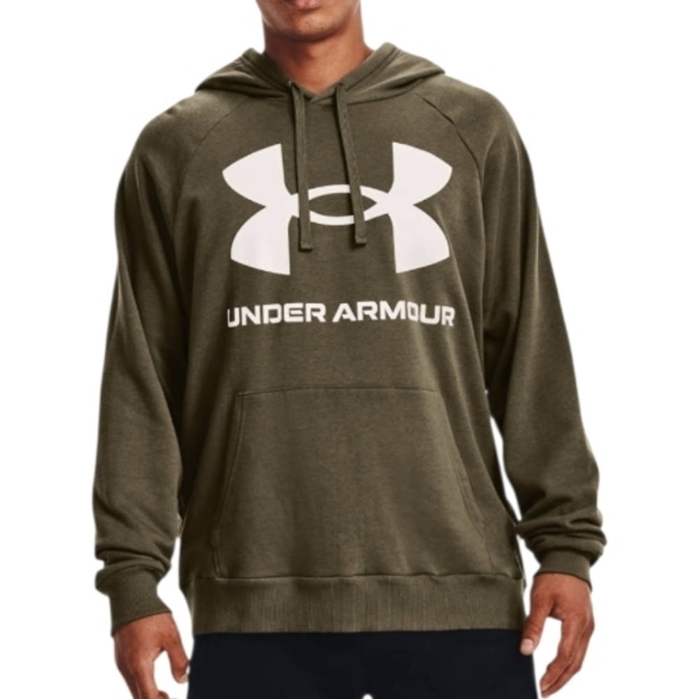 Mens UA Under Armour Hoodie Camo Green Men's Medium NWT - Picture 2 of 9